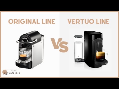 Nespresso Original vs. Vertuo: ¿Cuál es la diferencia?